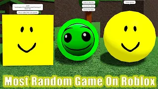 MOST RANDOM GAME ON ROBLOX *How to get All Endings and Badges* PART 1