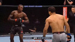 Israel Adesanya vs Paulo Costa Highlights