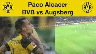 Paco Alcacer 4:3 Free kick BVB vs Augsburg
