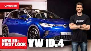 FIRST IMPRESSIONS: 2023 VW ID4 EV arrives in Australia! | Wheels Australia