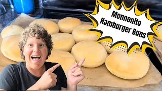 Mennonite Hamburger Bun Recipe