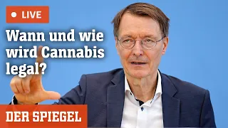 Livestream: Das sagt Karl Lauterbach zur Cannabislegalisierung | DER SPIEGEL