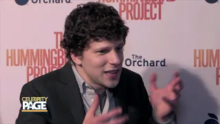 Jessie Eisenberg on His Latest Project "The Hummingbird Project" | Celebrity Page