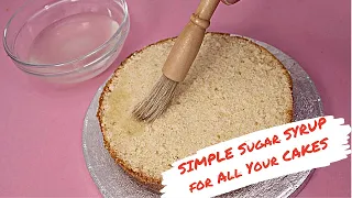 The simplest impregnation for a cake, biscuit or pastries. All the secrets of cake syrup