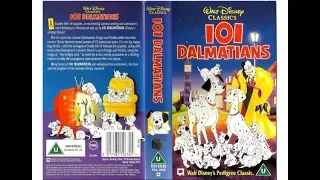 101 Dalmatians UK VHS opening and closing (1996)