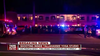 2 victims dead after gunman opens fire at Tallahassee yoga studio shooting 6, before killing himself