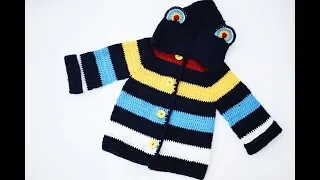 Crochet child coat Very easy #crochet