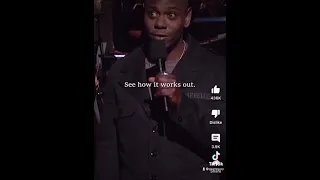 Dave Chappelle on when Trump got elected.