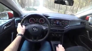 2018 New VW Polo 1 0 75 HP 4K   POV Test Drive