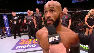 UFC 191: Demetrious Johnson Octagon Interview