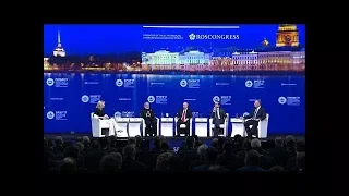 ПМЭФ-2017. Пленарное заседание с участием президента РФ Владимира Путина (Полная версия)