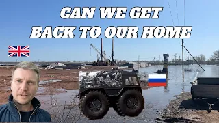 BRIT REPORTS ORENBURG FLOODS: When can we get back to our flooded home?