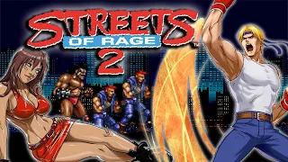 Streets Of Rage 2 / Bare Knuckle 2 / Улицы Ярости 2 Прохождение ( Sega ) 16 Bit - Beat 'em up