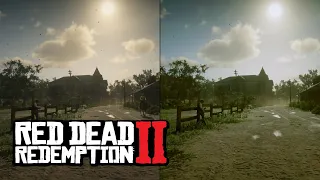 RDR2 | Vanilla vs Perfect Colours Reshade | Red Dead Redemption Modded Graphics Comparison Showcase