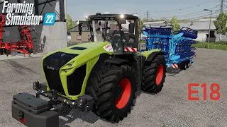 FS22 | Kúpil som Claas Xerion! | E18 - Karpatský vidiek | Timelapse SK/CZ