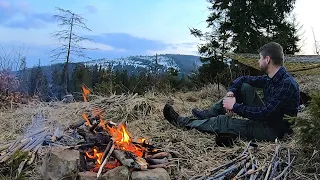 5 Day Mountain Trekking and Wilderness Camping | Bushcraft Solo Overnight | Episode 1/2