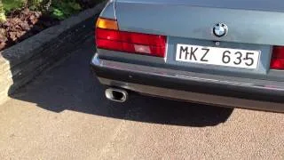 BMW 735i E32 (3" Single Exhaust)