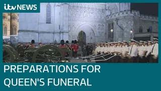 Preparations made for late Queen's state funeral as details of service announced | ITV News