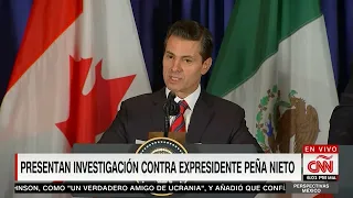 Investigan al expresidente Enrique Peña Nieto por supuestas transferencias