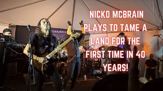 Nicko Mcbrain w/ Titanium Tart - To Tame A Land Live - Rock N Rolls Ribs 14th Anniversary Party 2023