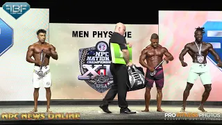 2021 XL Sheru Classic NPC National Men’s Physique Championships Class A First Callout & Awards In 4K