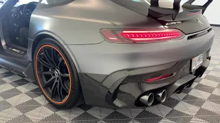 AMG GT Black Series startup and walk around