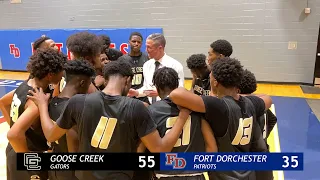 Goose Creek @ Fort Dorchester boys basketball 1/10/2020