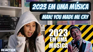 REACTING TO 2023 EM UMA MÚSICA !