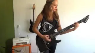 ...And Justice For All - Metallica guitar cover by Cissie (with Hammett solo)