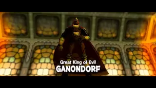 Legend of Zelda: Ocarina of Time - Boss: Great King of Evil Ganondorf [1080P]