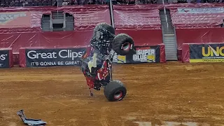 Monster Jam Arlington 2024 Bakugan Dragonoid WINNING Freestyle