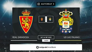 R. Zaragoza - UD Las Palmas MD3 S1600