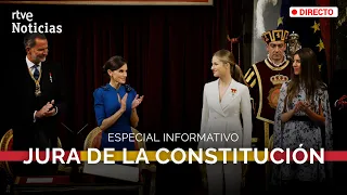 LEONOR: JURA la CONSTITUCIÓN en el CONGRESO (ACTO ÍNTEGRO) | RTVE Noticias
