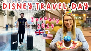 FLORIDA TRAVEL DAY 2024! Gatwick to Orlando, Disney All Stars Music Resort, Disney World Vlog