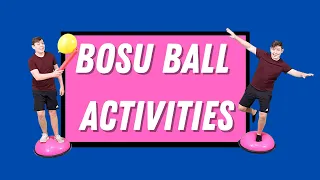 Bosu Ball Activities for Kids and Teens | Exercise for Kids and Teens