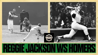 The great Mr. October! Check out ALL of Reggie Jackson's World Series homers!