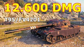 World of Tanks T95/FV4201 Chieftain - 5 Kills 12,6K Damage