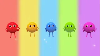 Five Colored Candies Song | Learn Colors Song for Kids | Nursery Rhymes | Kids Songs | BabyBus