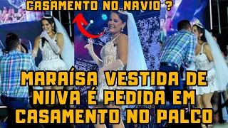 Maraísa (Maiara e Maraísa) é PEDIDA em CASAMENTO em pleno Palco do Navio e SURPREENDE