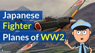 The Superior Japanese Fighter Planes of WW2 #FighterPlanes #Japan #WW2