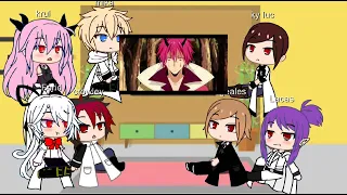 Seraph of the end  vampire react to yuu as Rimuru Tempest part1/?