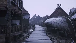 Unreal Engine 5 - Viking village of Njordheim (Based on Birka. Sweden)