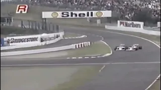 Rare angle of Senna and Prost collide in Suzuka GP Japan 1989 Formula 1