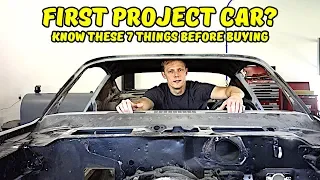 First Project Car: 7 Things You Should Know Before Buying