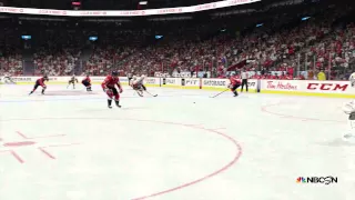 Weirdest Goal I've ever scored in NHL 15