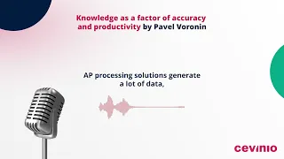 Knowledge as a factor of accuracy and productivity in accounts payable