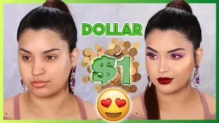 With 1 $ dollar Makeup Tutorial that works