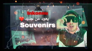 Inkonnu - Souvenirs ( Official lyrics video ) prod by mehdionthetrack Reaction Inkonnu king W