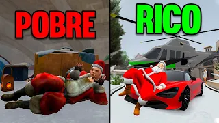 PAPAI NOEL POBRE VS PAPAI NOEL RICO no GTA 5