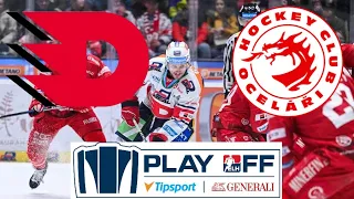 Finále play off Extraligy - 1. zápas: HC Dynamo Pardubice - HC Oceláři Třinec 1:2 (Sestřih)